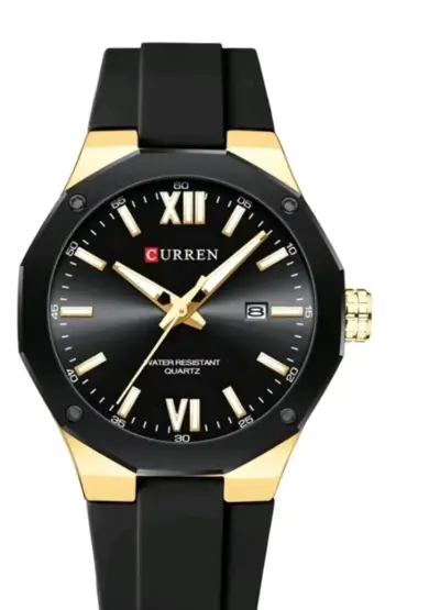 Reloj Curren para Hombre Negro y Dorado - miniatura 2