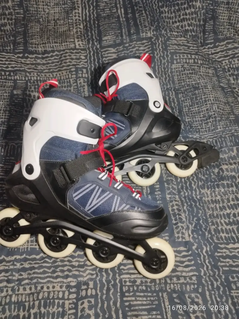 Set de patines en línea Oxelo con protecciones - 3