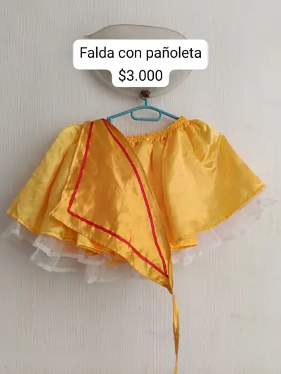 Vestido de baile folclórico para niña talla 14 - miniatura 4