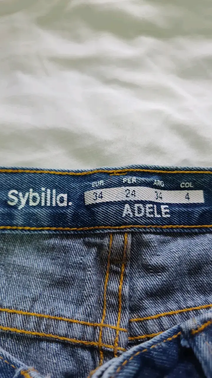 Jeans de mezclilla azul Sybilla Adele talla 34 - 2
