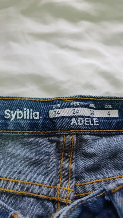 Jeans de mezclilla azul Sybilla Adele talla 34 - miniatura 2