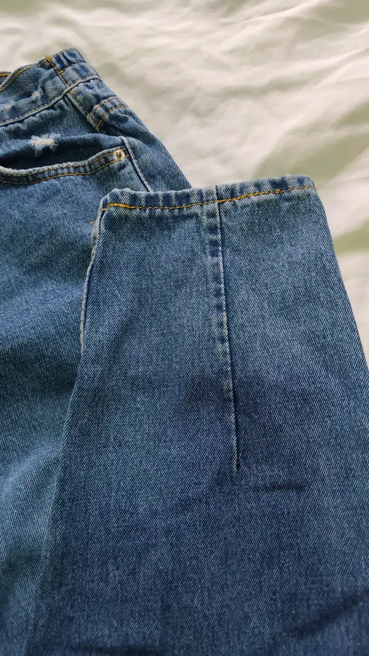 Jeans de mezclilla azul Sybilla Adele talla 34 - 4