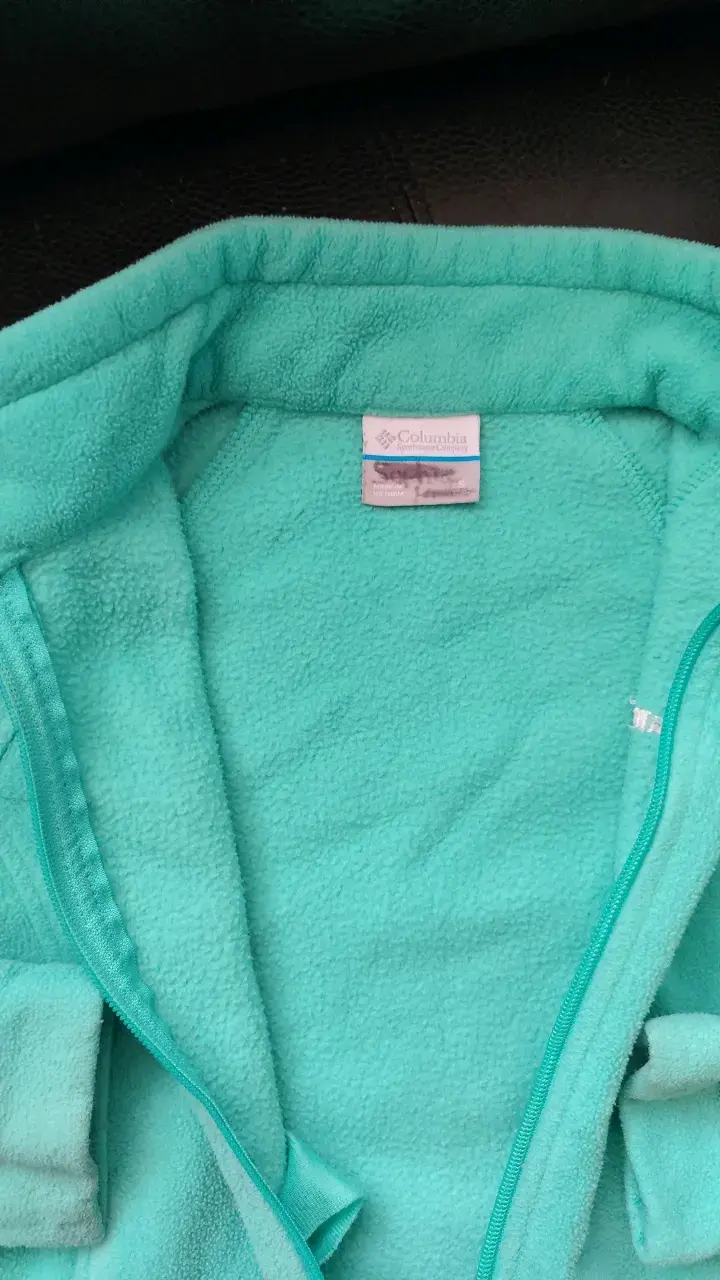 Chaqueta polar Columbia turquesa para mujer - 2