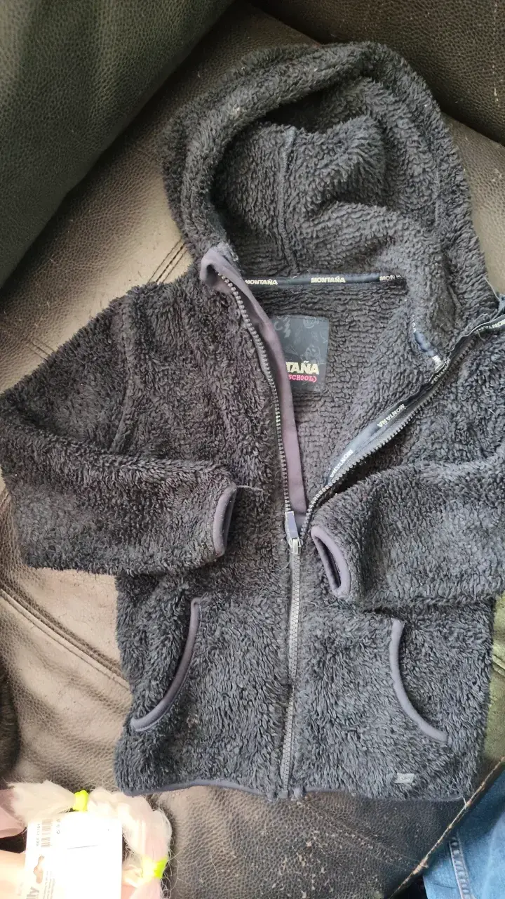Chaqueta de lana con capucha Montaña para niño - 1