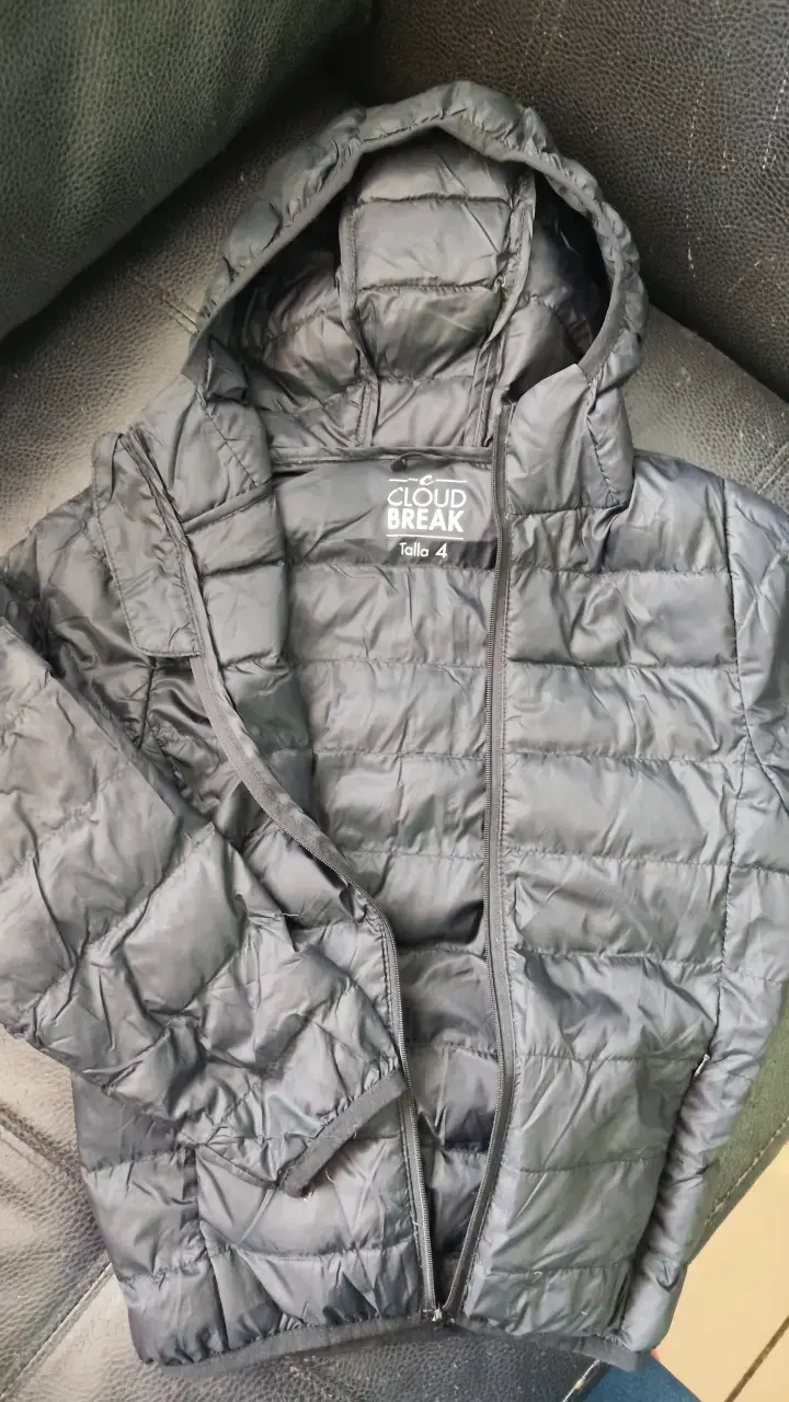 Chaqueta acolchada negra Cloud Break para niño - 2