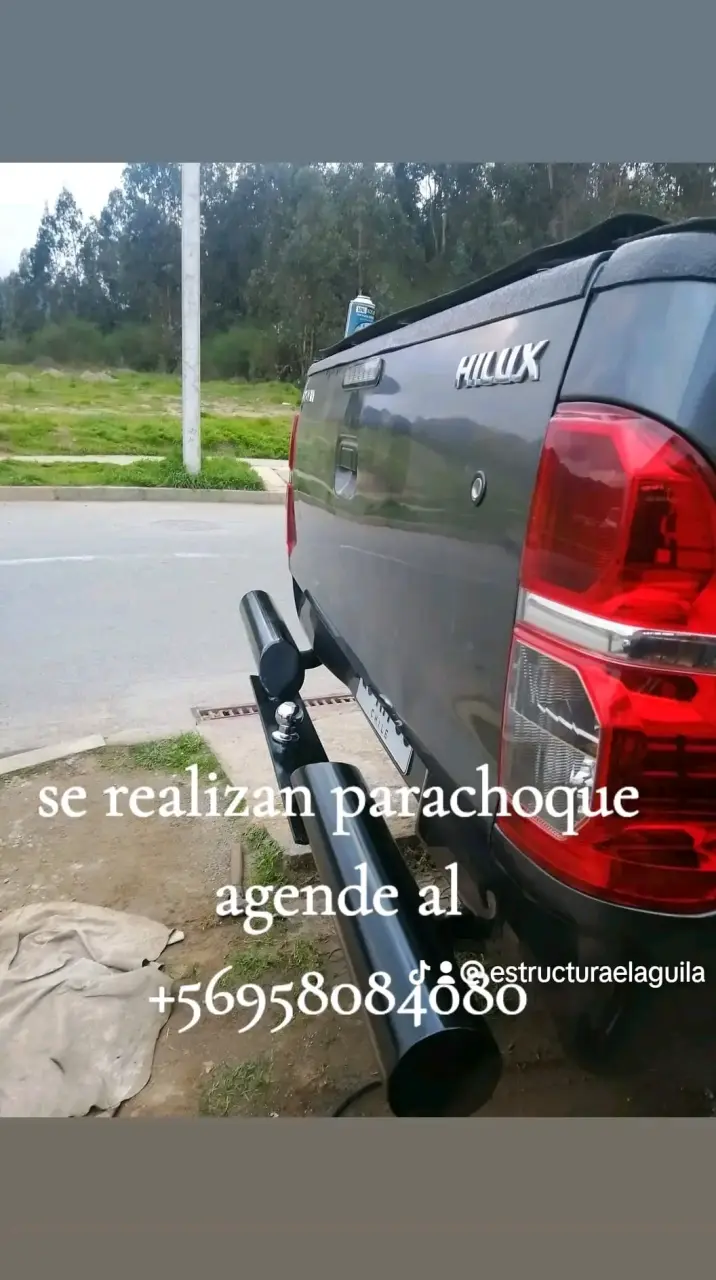 Parachoques trasero para camioneta - 1