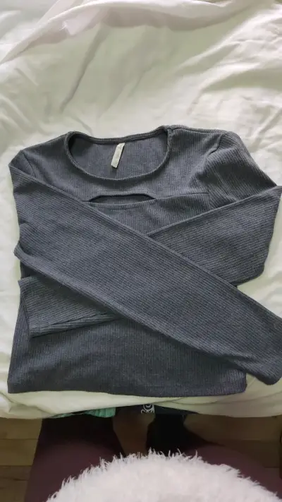 Polera manga larga azul Index Basics s/m - miniatura 5