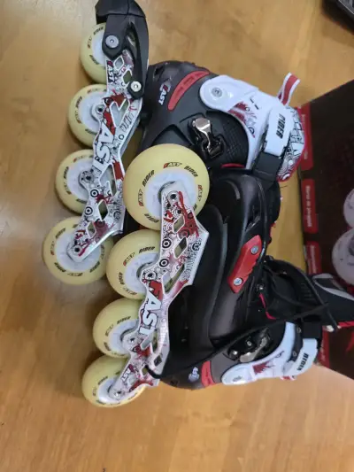 Patines en línea Rider Fast Flash ajustables - miniatura 2