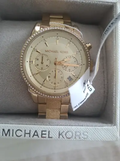 Reloj Michael Kors Dorado con Cristales - miniatura 2