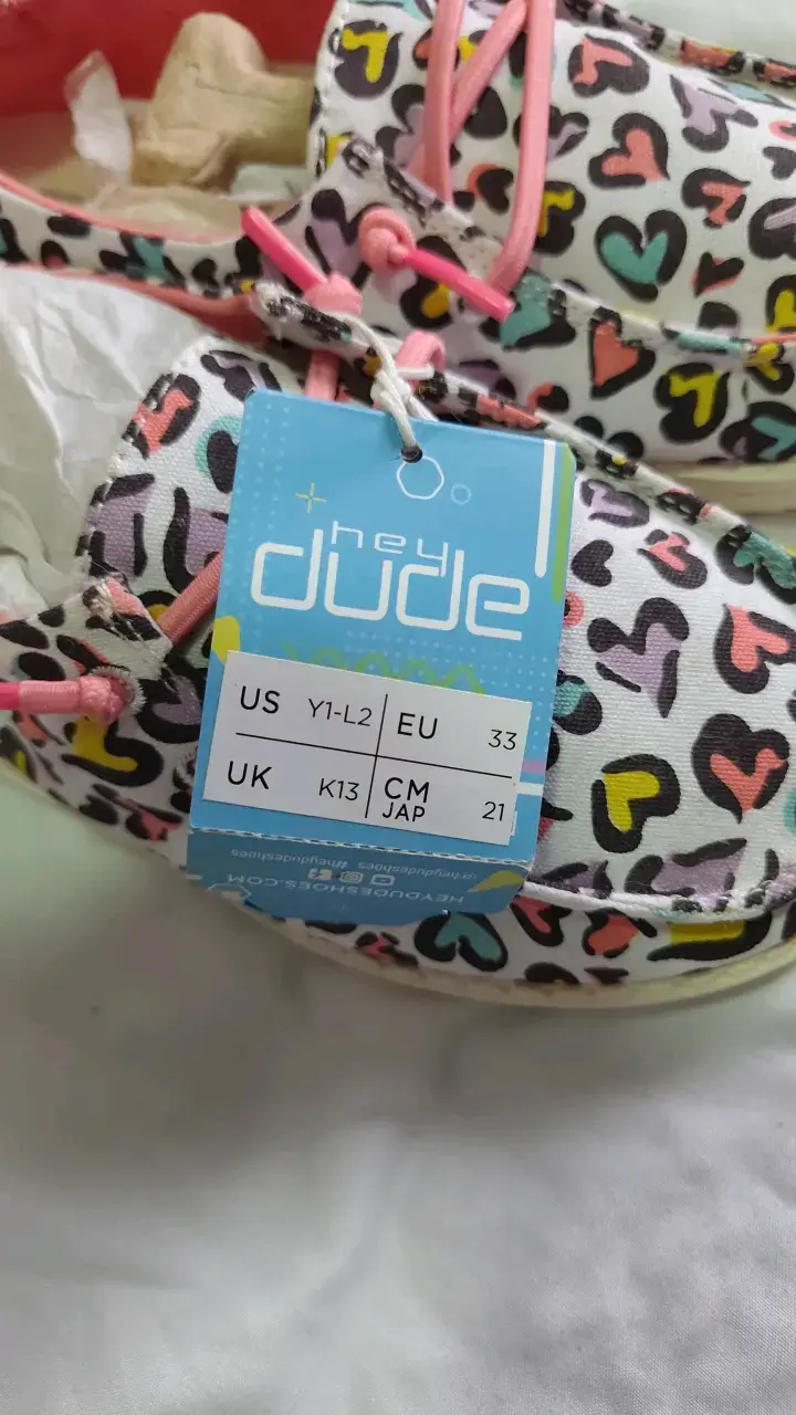 Zapatos infantiles 33 Hey Dude con estampado - 3