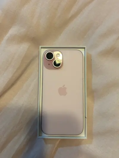 iPhone 14 en caja color rosa - miniatura 1