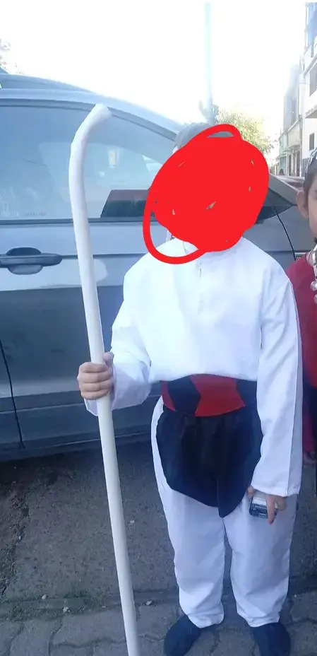 🇨🇱 Traje folclórico mapuche infantil - 2