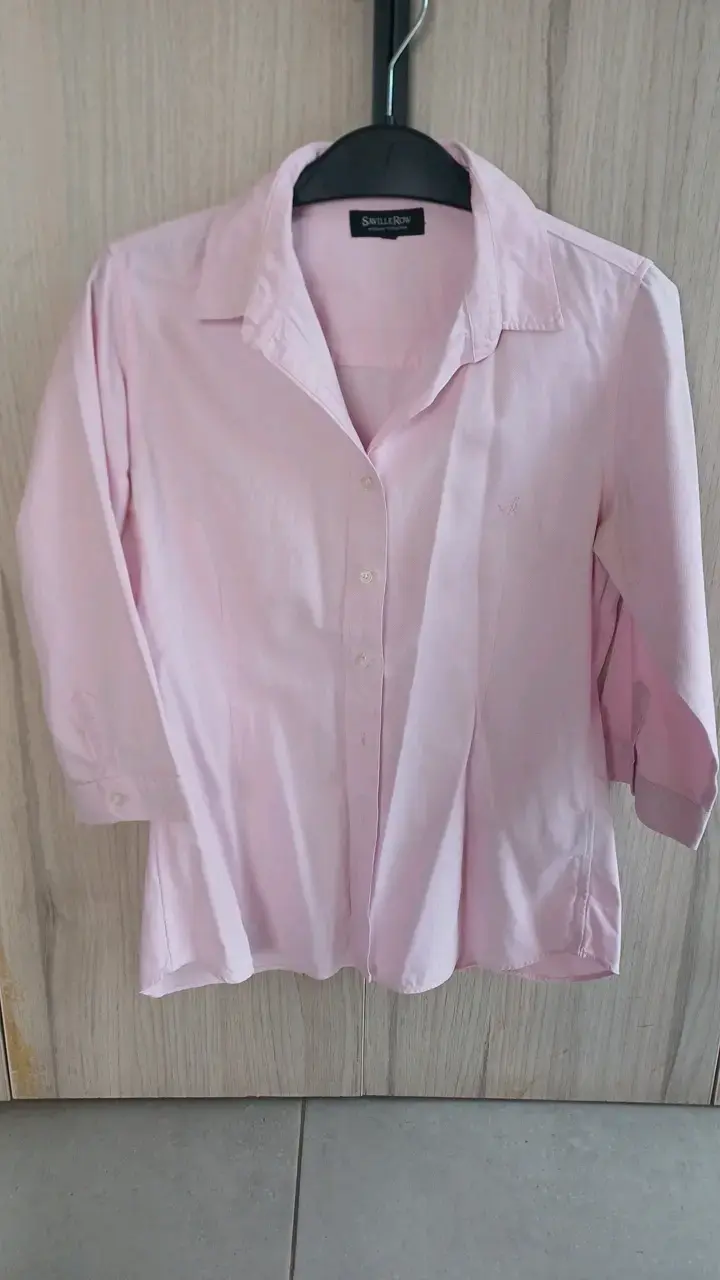 Camisa rosa de mujer Savile Row