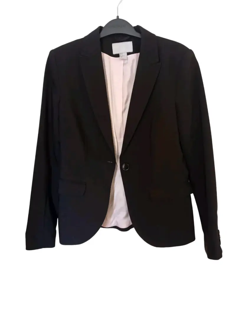 Blazer Negro H&M para Mujer