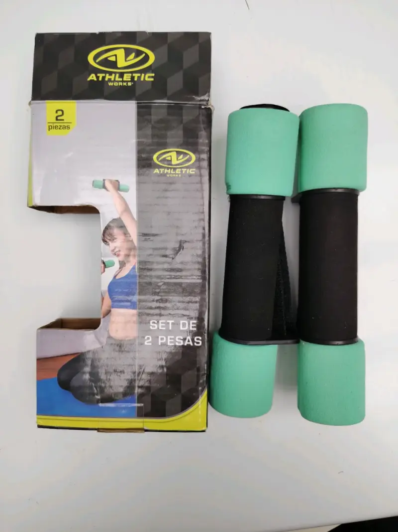Set de 2 pesas Athletic Works para ejercicio