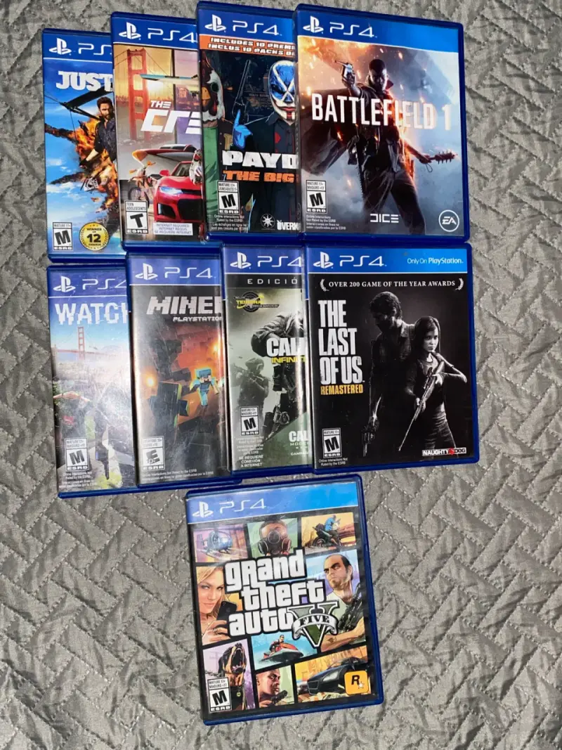 Consola PS4 con control y juegos incluidos - 2