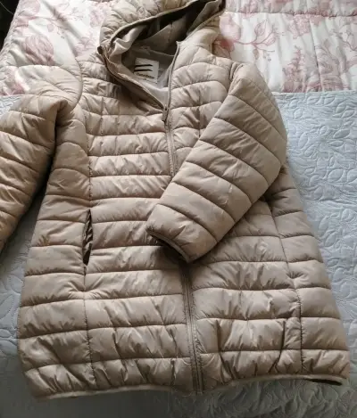 Parka  beige con capucha - miniatura 2