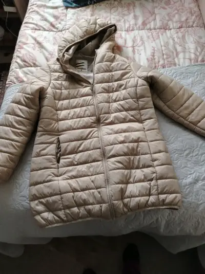 Parka  beige con capucha - miniatura 3