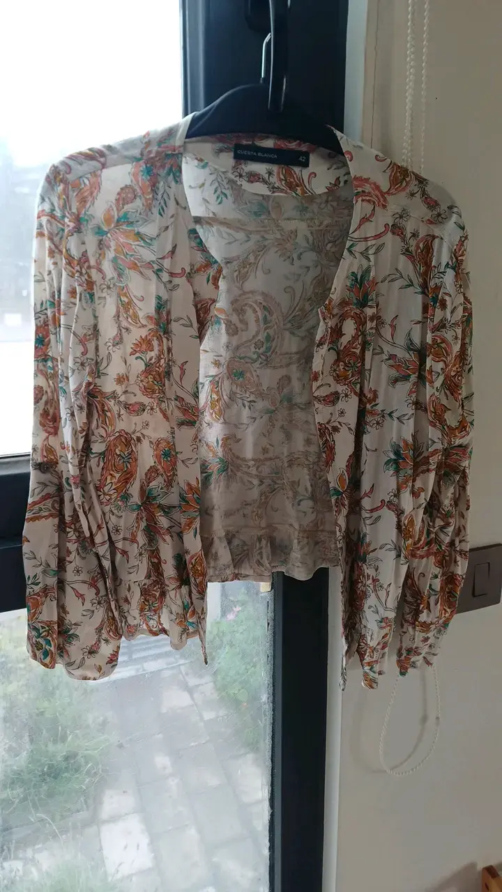 Blusa estampada floral mujer Cuesta Blanca