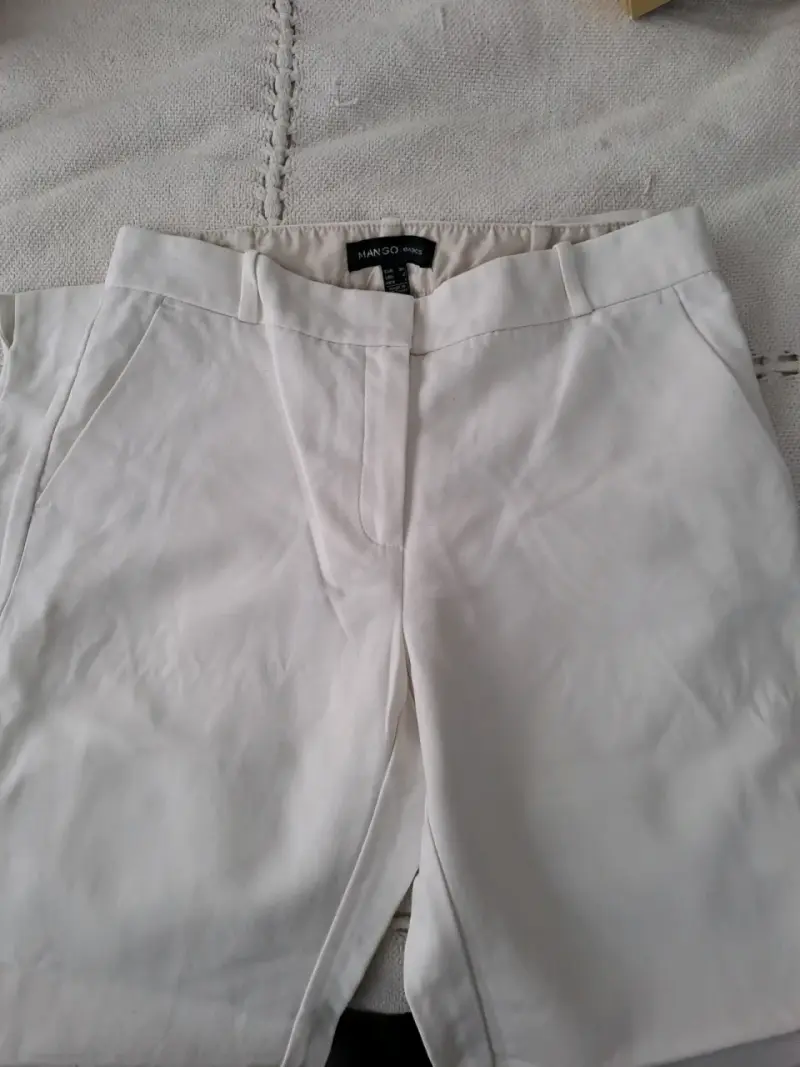 Pantalones cortos blancos para mujer - 2