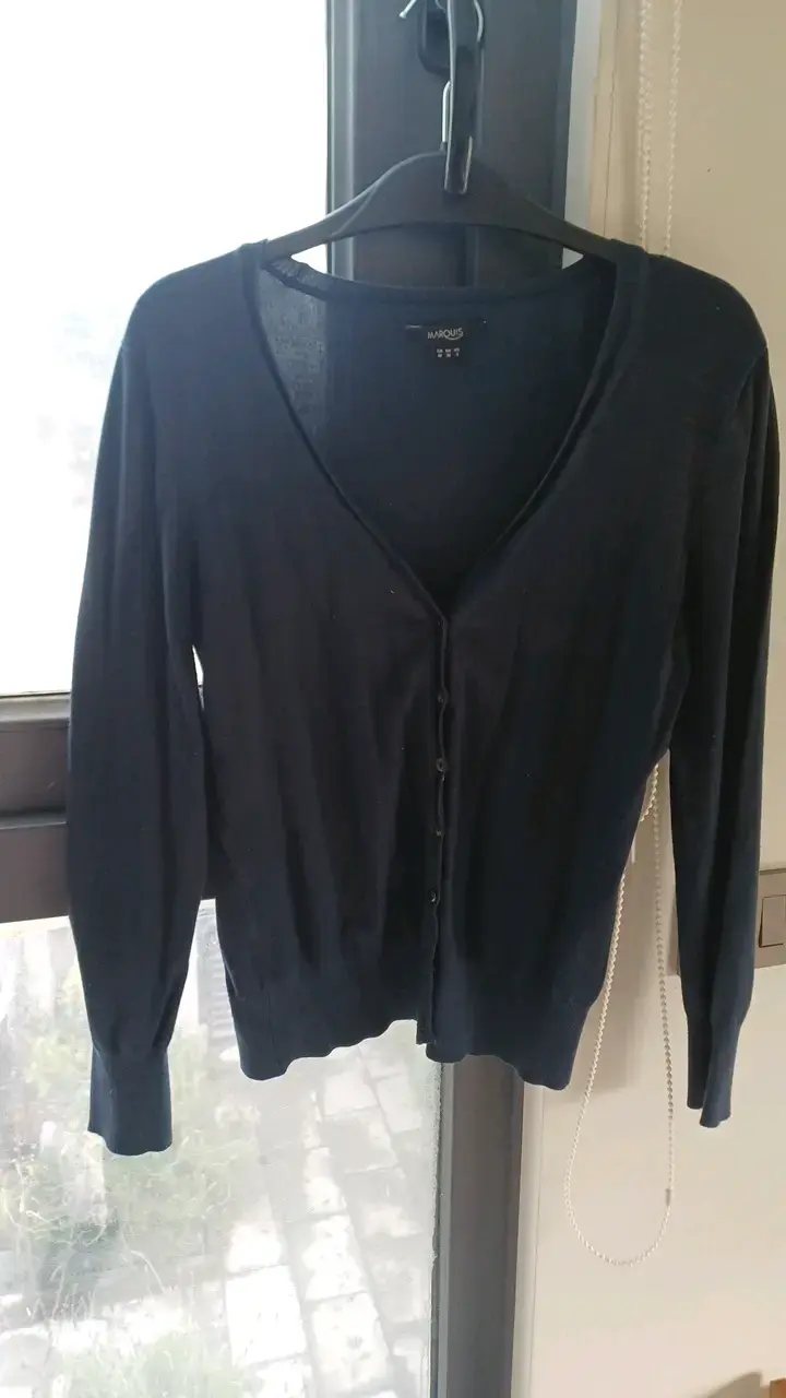 Cardigan negro de mujer Marquis