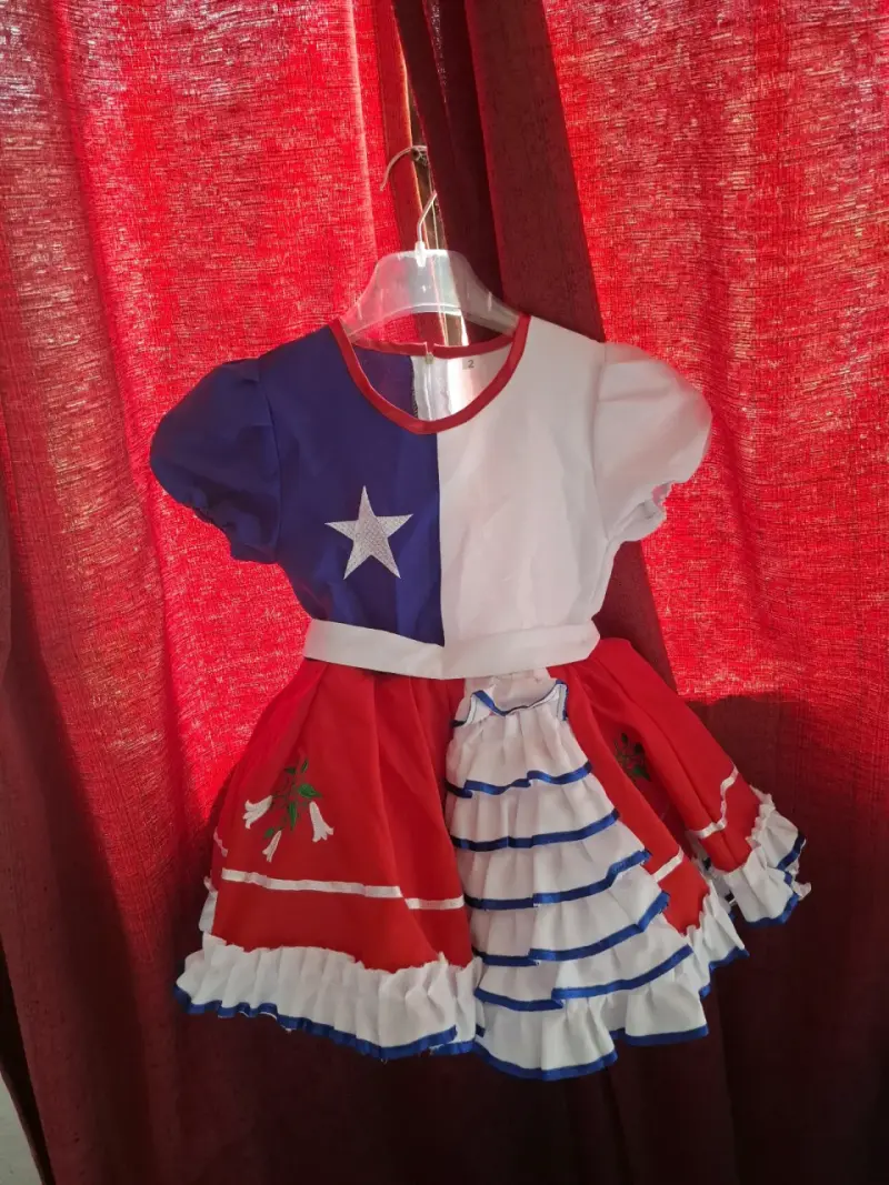 Trajes fiestas patrias niña - 1
