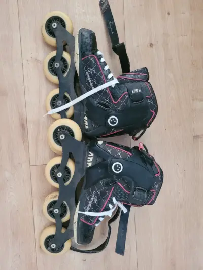 Patines en línea Tempish negros - miniatura 1