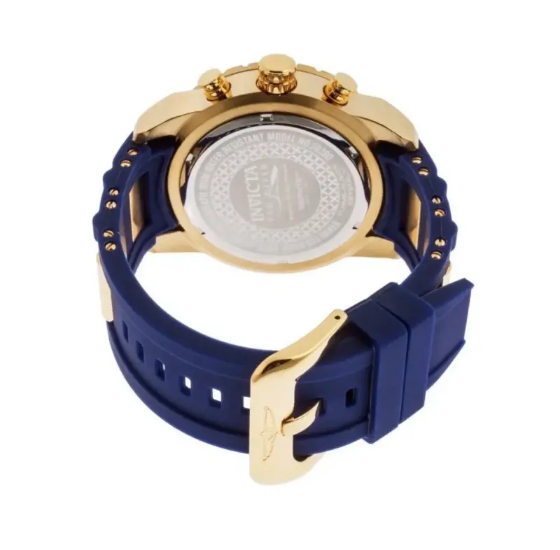 Reloj Invicta Pro Diver Dorado y Azul - 3