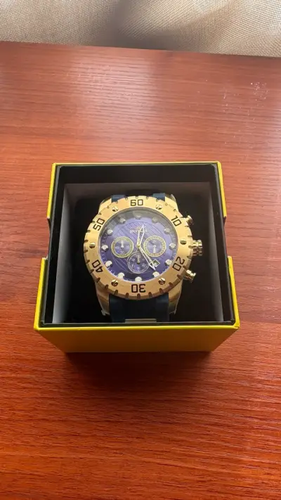 Reloj Invicta Pro Diver Dorado y Azul - miniatura 4