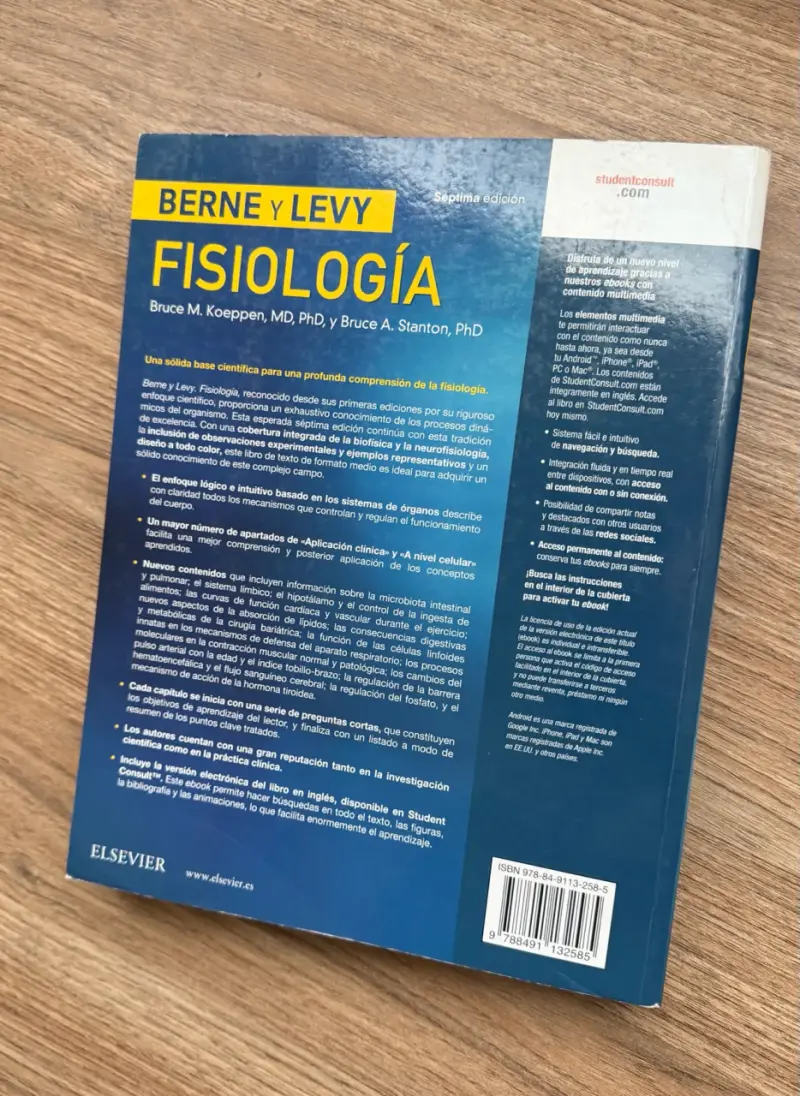 Libro Berne y Levy Fisiología Séptima Edición - 2