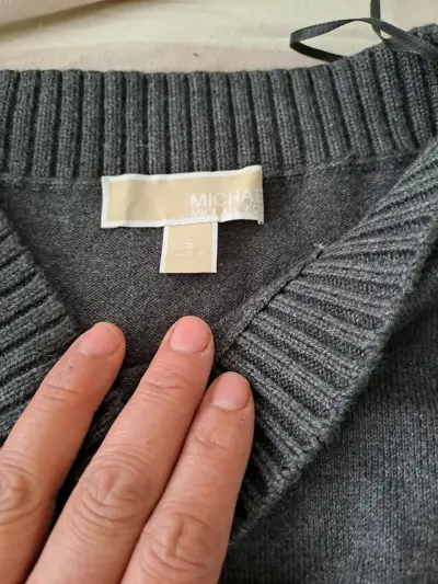 Vestido de punto gris Michael Kors con cierre - miniatura 1