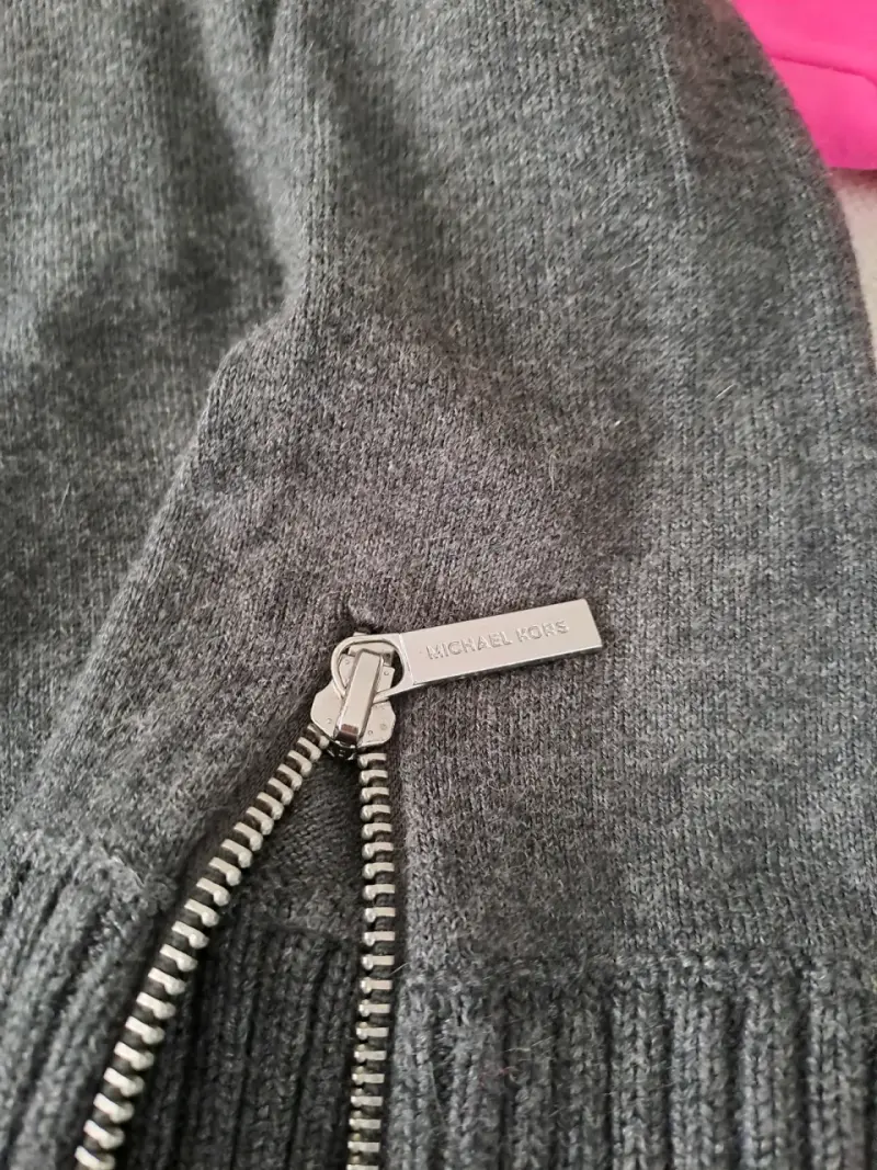 Vestido de punto gris Michael Kors con cierre - 4