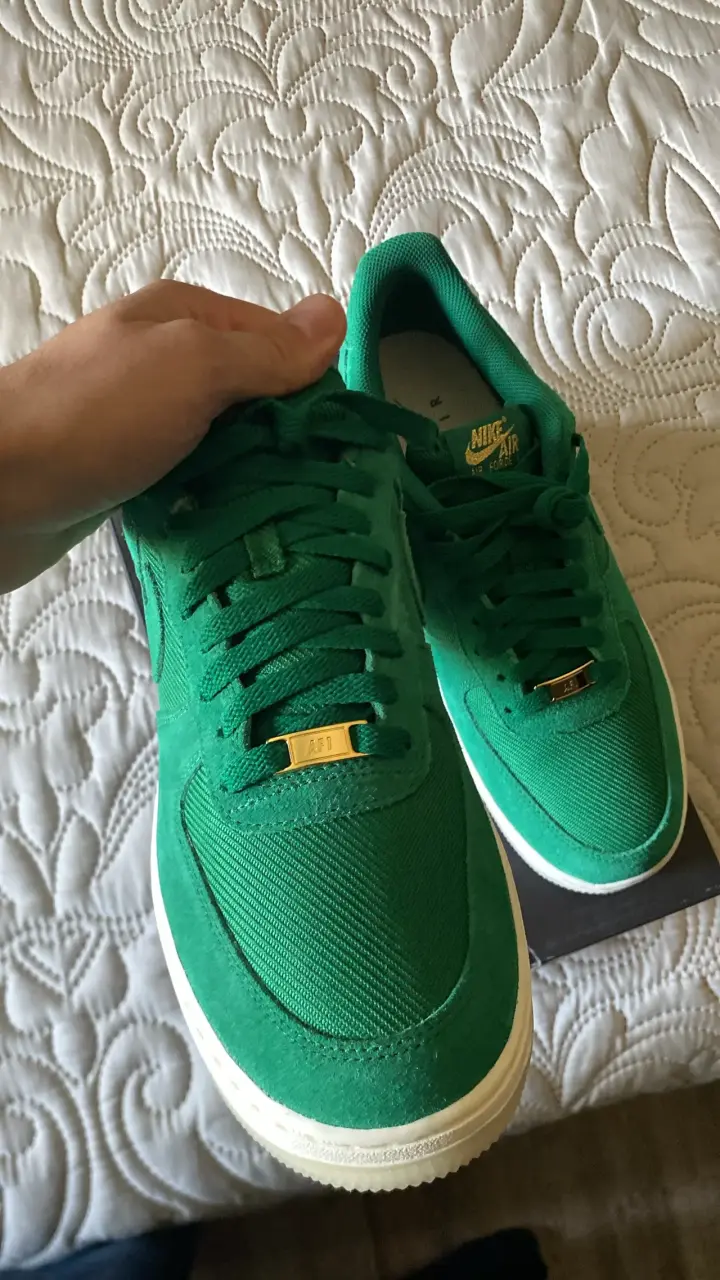 Zapatillas Nike Air Force 1 Malachite Ivory - 4