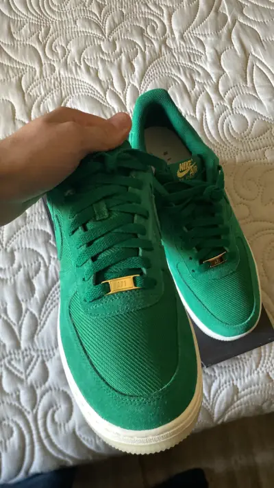 Zapatillas Nike Air Force 1 Malachite Ivory - miniatura 4