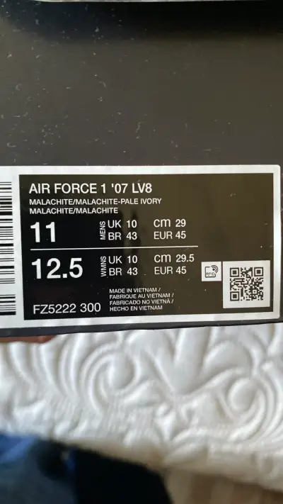 Zapatillas Nike Air Force 1 Malachite Ivory - miniatura 6