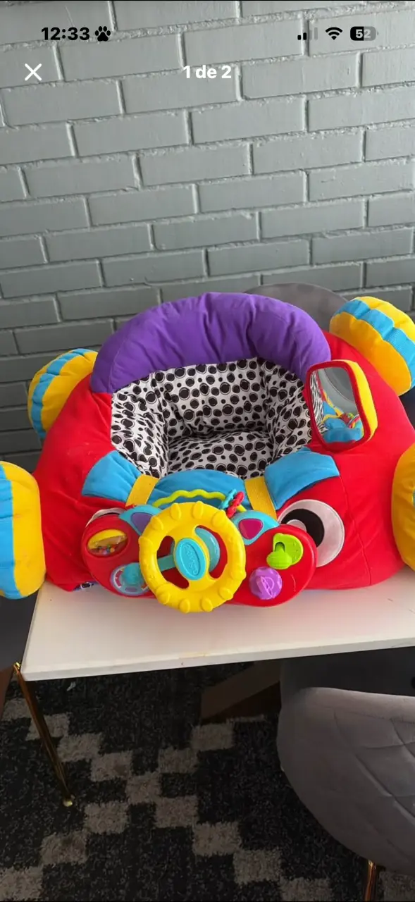 Asiento de juego para bebé Playgro colorido - 3