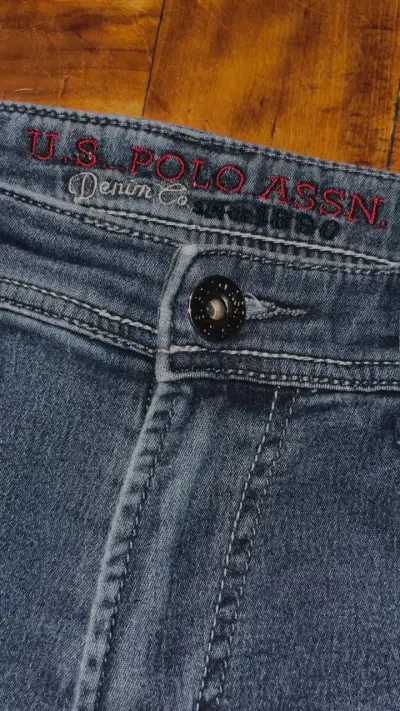 Jeans U.S. Polo Assn. azul para hombre - miniatura 3