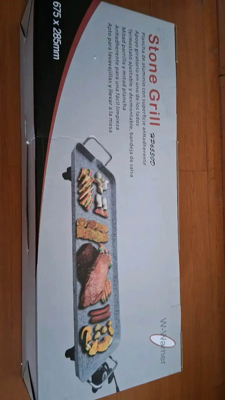 Plancha de Asar Antiadherente Stone Grill