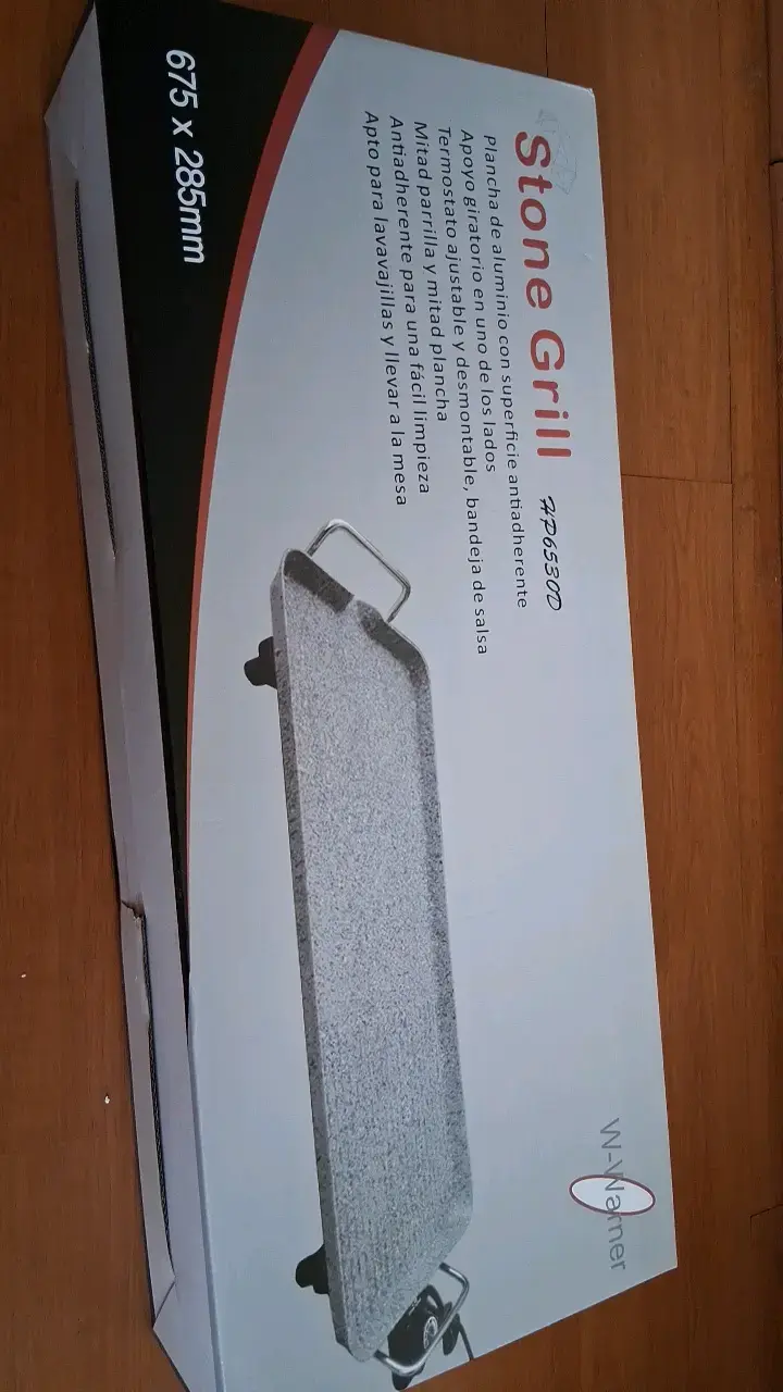 Plancha de Asar Antiadherente Stone Grill - 2