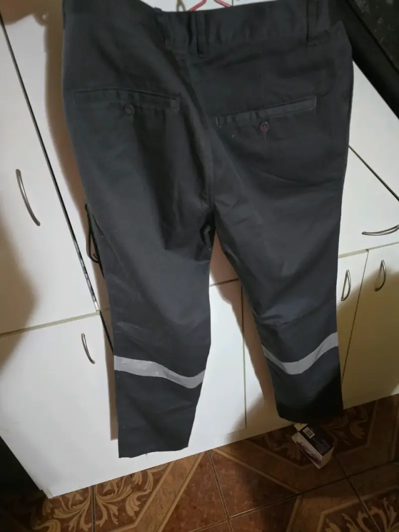 Pantalones de trabajo reflectantes negros - 2