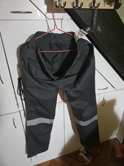 Pantalones de trabajo reflectantes negros - miniatura 3
