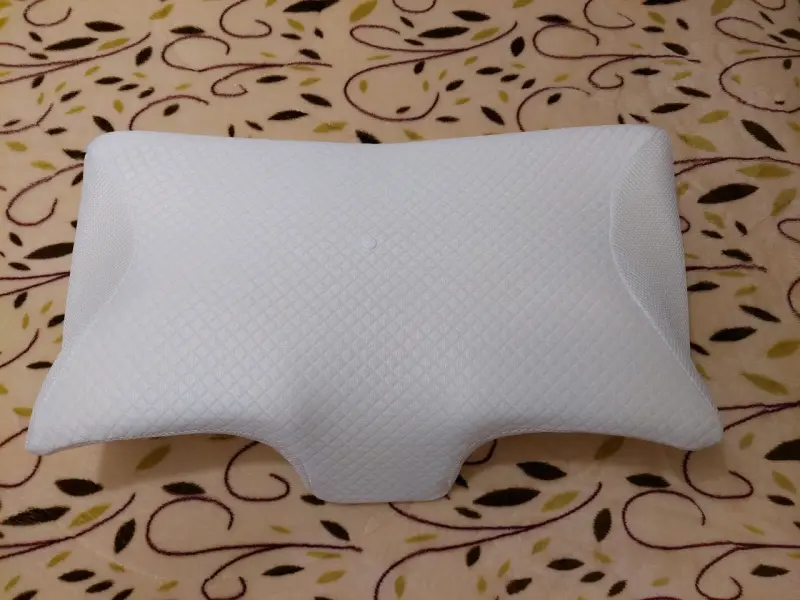 Almohada ergonómica para cuello en color blanco - 5
