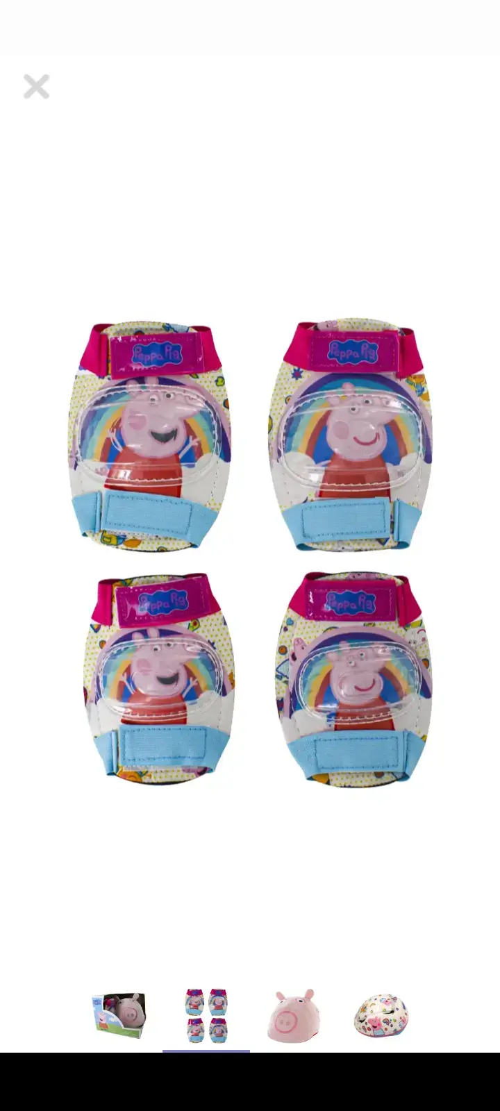 Set de protección infantil con casco y rodilleras - 4