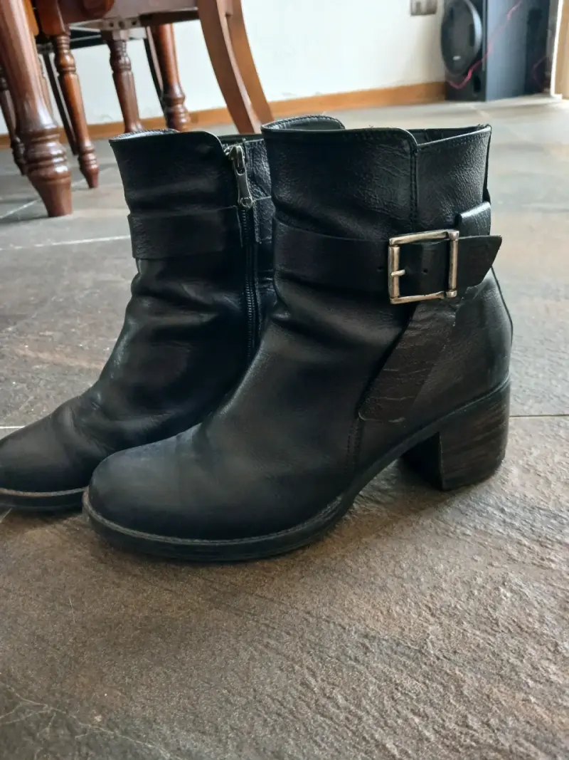 Botines con tacón para mujer - 2