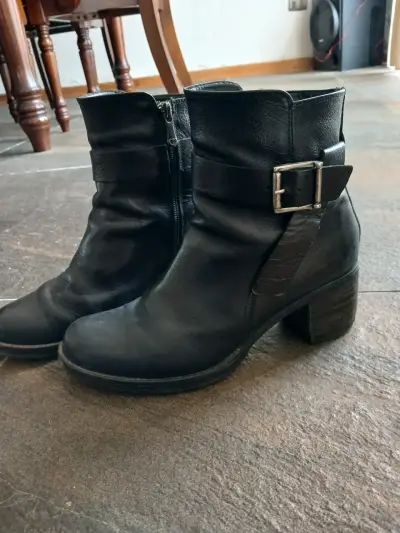 Botines con tacón para mujer - miniatura 2