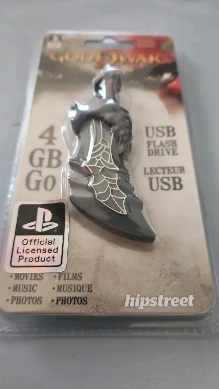 Pendrive USB 4GB God of War Hipstreet - 1
