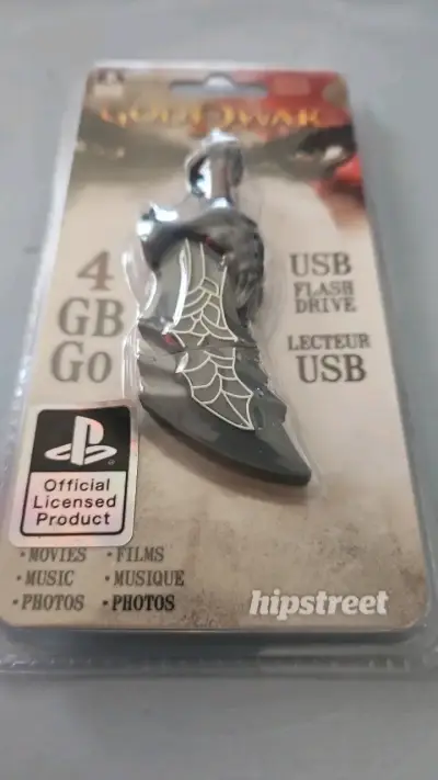 Pendrive USB 4GB God of War Hipstreet - miniatura 1