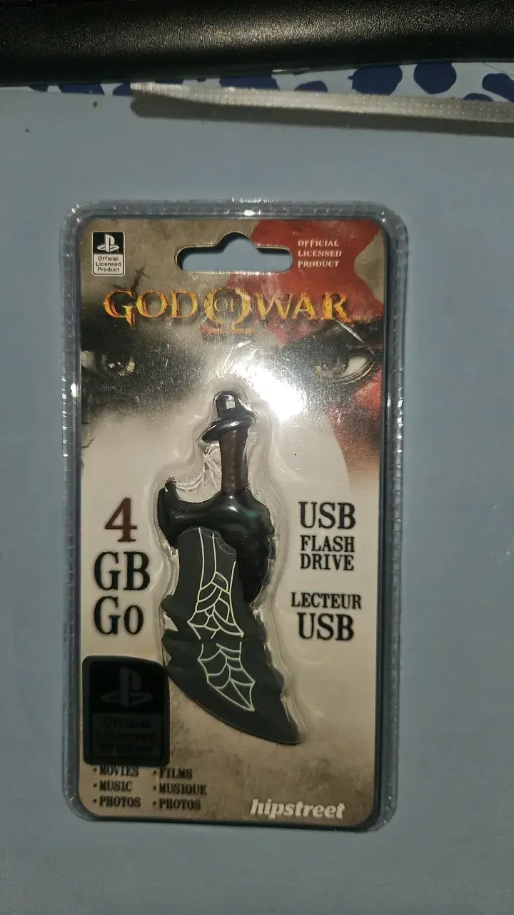 Pendrive USB 4GB God of War Hipstreet - 2