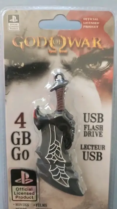 Pendrive USB 4GB God of War Hipstreet - miniatura 3
