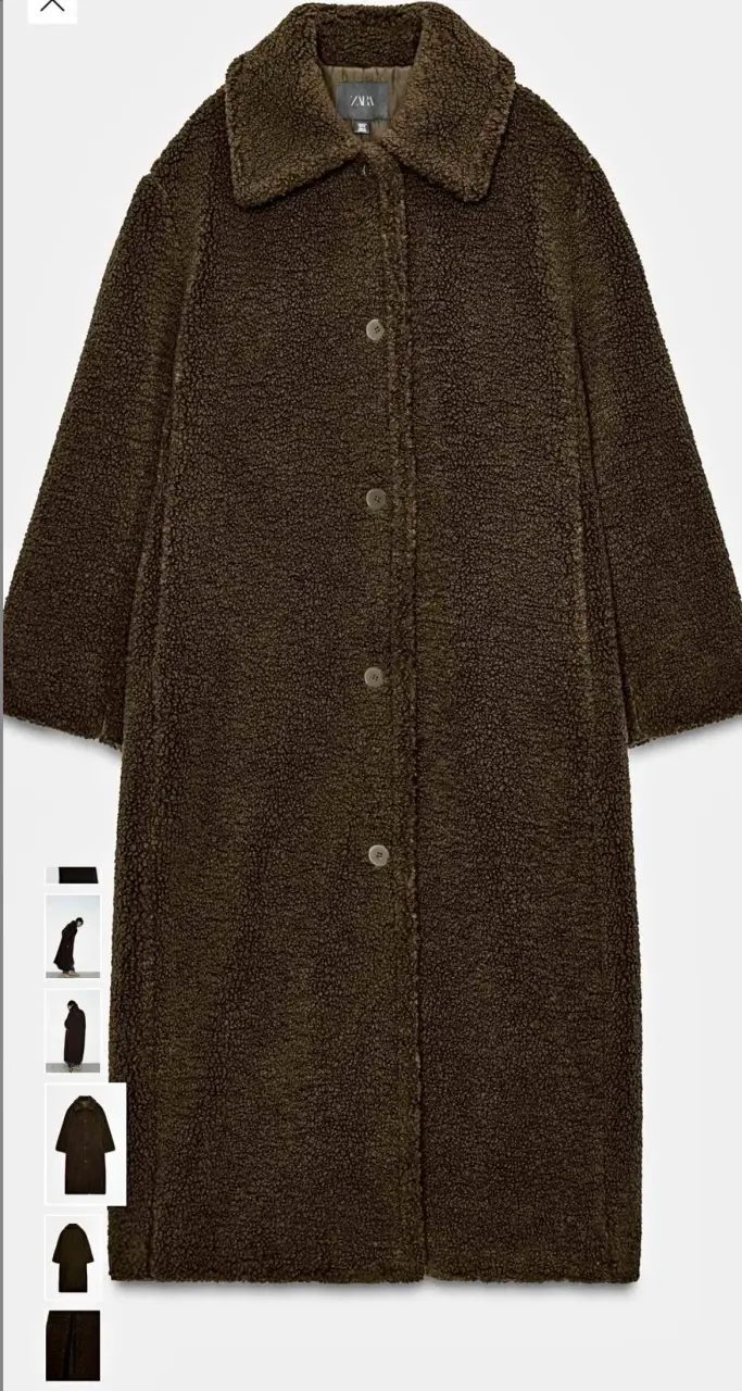 Abrigo largp zara - 2
